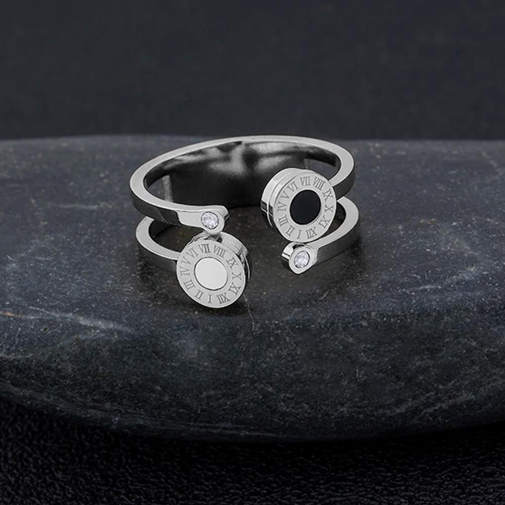 Anel Romano Siena Banhado em Ouro 18k VZ166