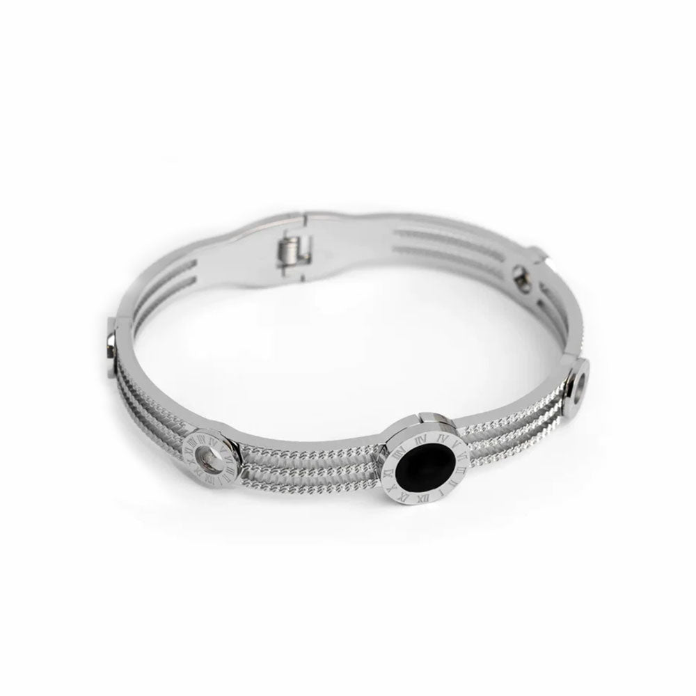 Bracelete Imperial Ônix em Ouro 18k VZ152