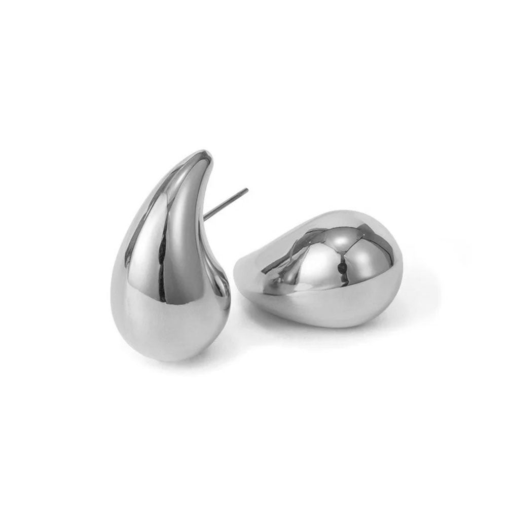 Brinco Gota Banhado em Ouro 18k VZ182