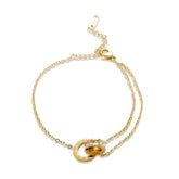 Pulseira Imperial Zircônia Banhado em Ouro 18k VZ217
