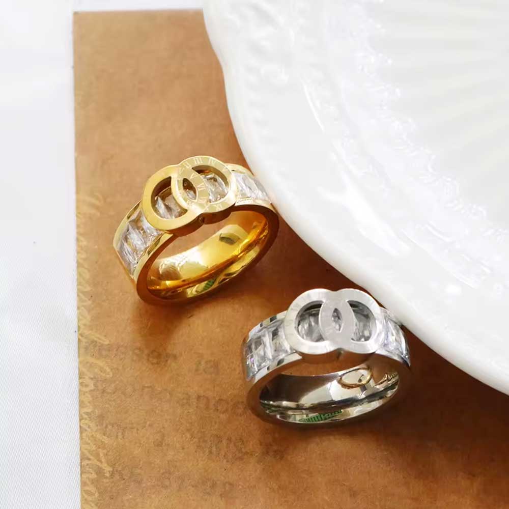 Anel Imperial Zircônia Banhado em Ouro 18k VZ232