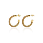 Brinco Argola Milano Banhado em Ouro 18k VZ239