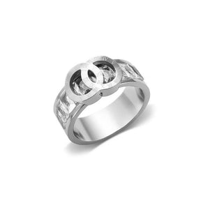 Anel Imperial Zircônia Banhado em Ouro 18k VZ232