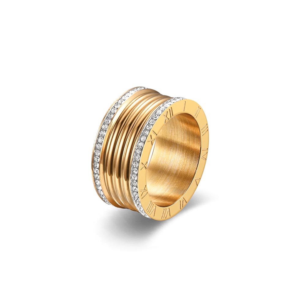 Anel Imperial Banhado em Ouro 18k VZ167