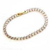 Pulseira Riviera Banhado em Ouro 18k VZ153