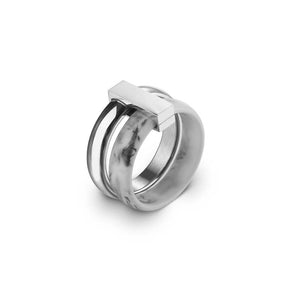 Anel Luxe Camadas Banhado em Ouro 18k VZ169